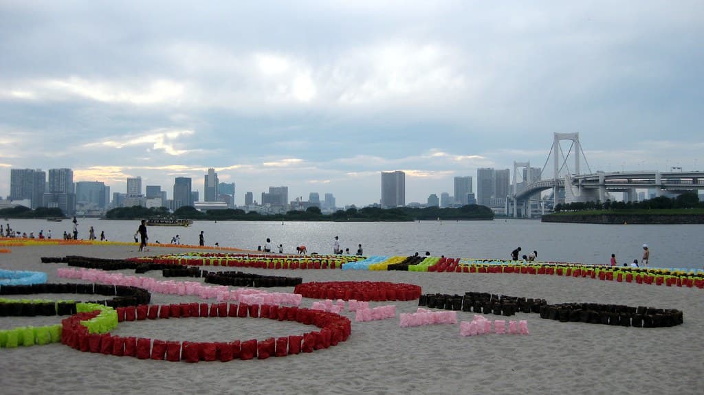 Ariake West Beach Area