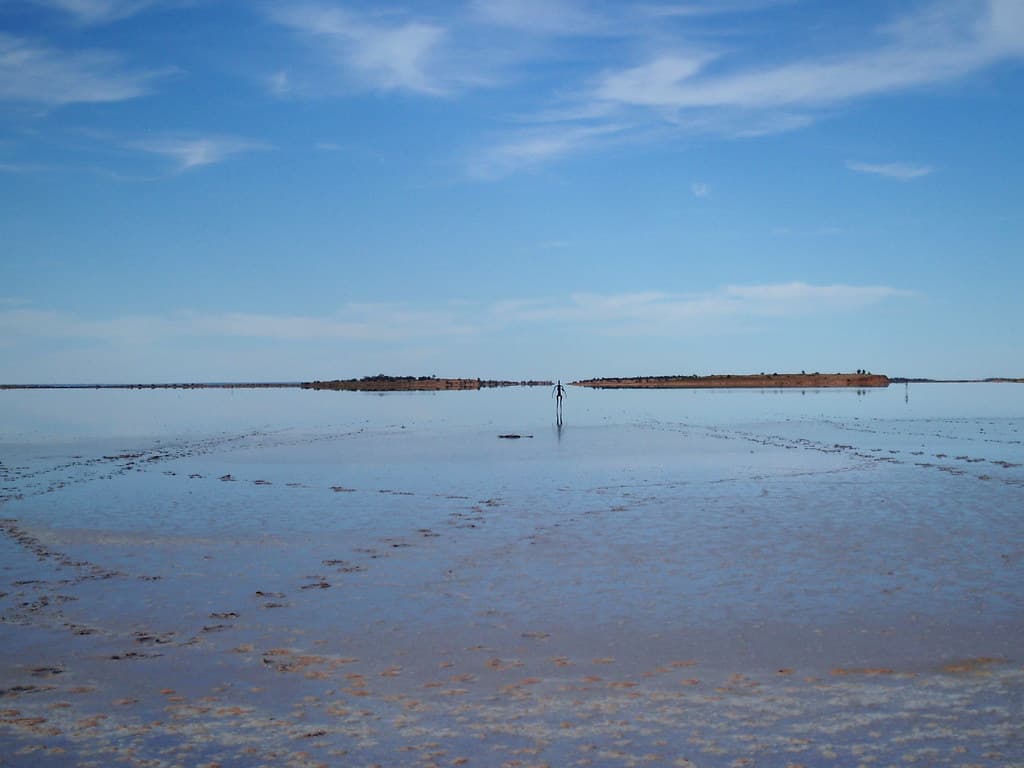 "Inside Australia". Lake Ballard. WA