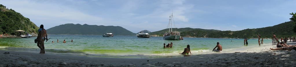 Panorâmica da Praia do Forno