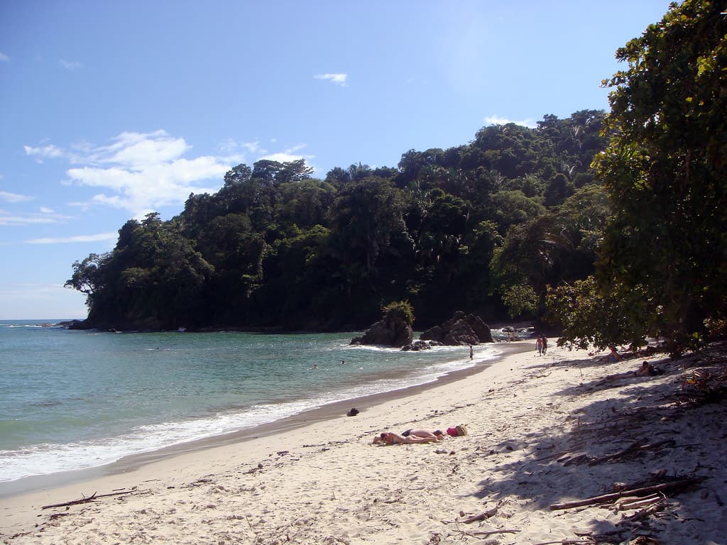 09k Manuel Antonio - Nationall Park - Playa Espodilla Sur Beach (E)