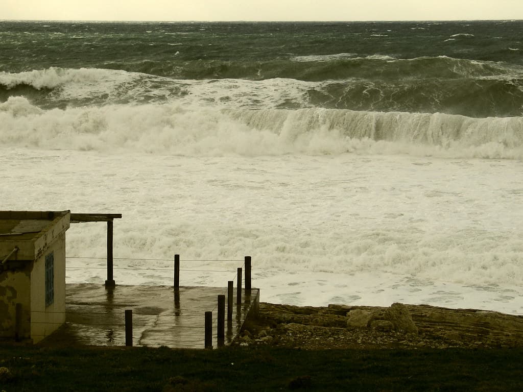 Kfar Abida Public Beach — photo by PatrickAS
