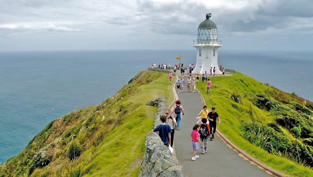 Crowd at Cape Reinga