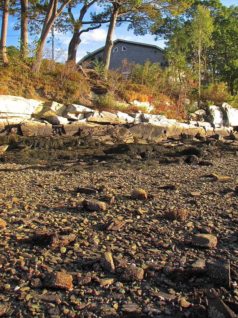 Greenwood Garden Playhouse (1884/1891) – view from the beach below
