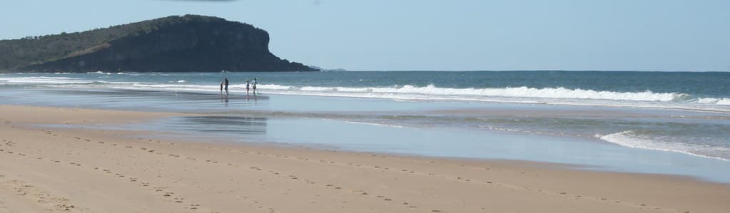 Through the windscreen shot as we looked for firm sand...