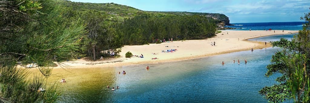 Wattamolla Lagoon and Beach  Australia