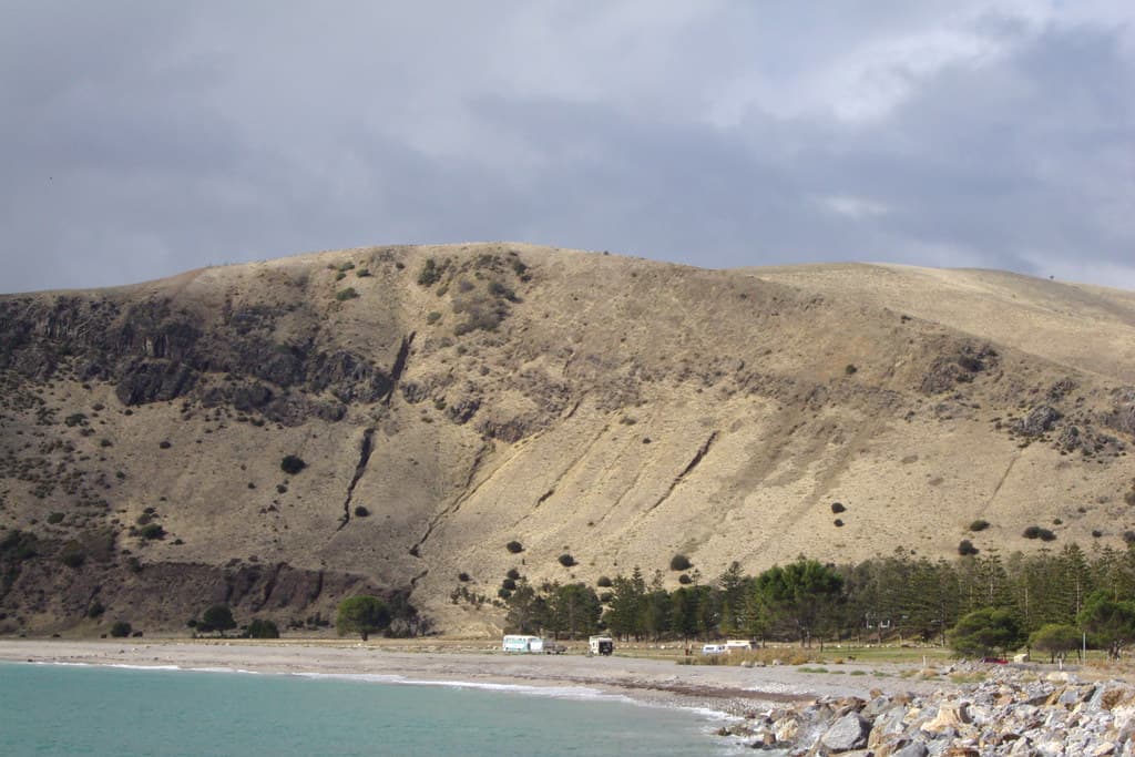 Rapid Bay. The spot where Colonel William Light first set foot on the mainland of the colony of South Australia in 1836.
