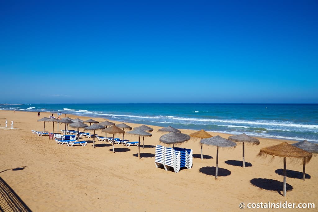 Playa Centro Guardamar — photo by costainsider