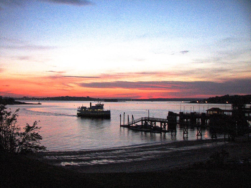 casco.bay • sunset.silhouette