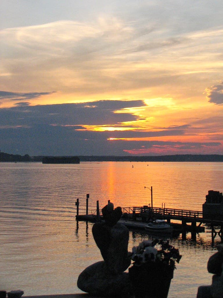 casco.bay • sunset.silhouette