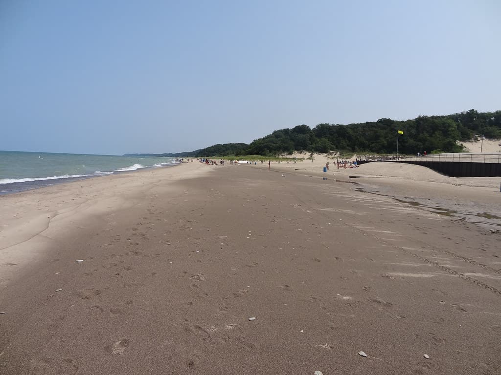 Footsteps on Beach