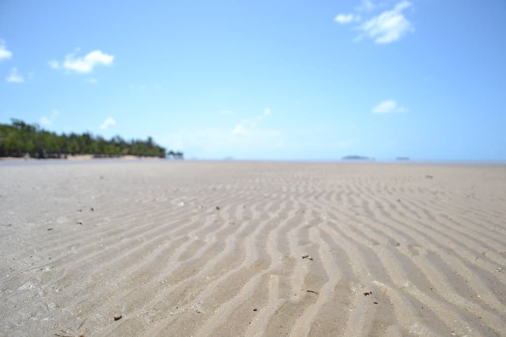 Waves in the sand