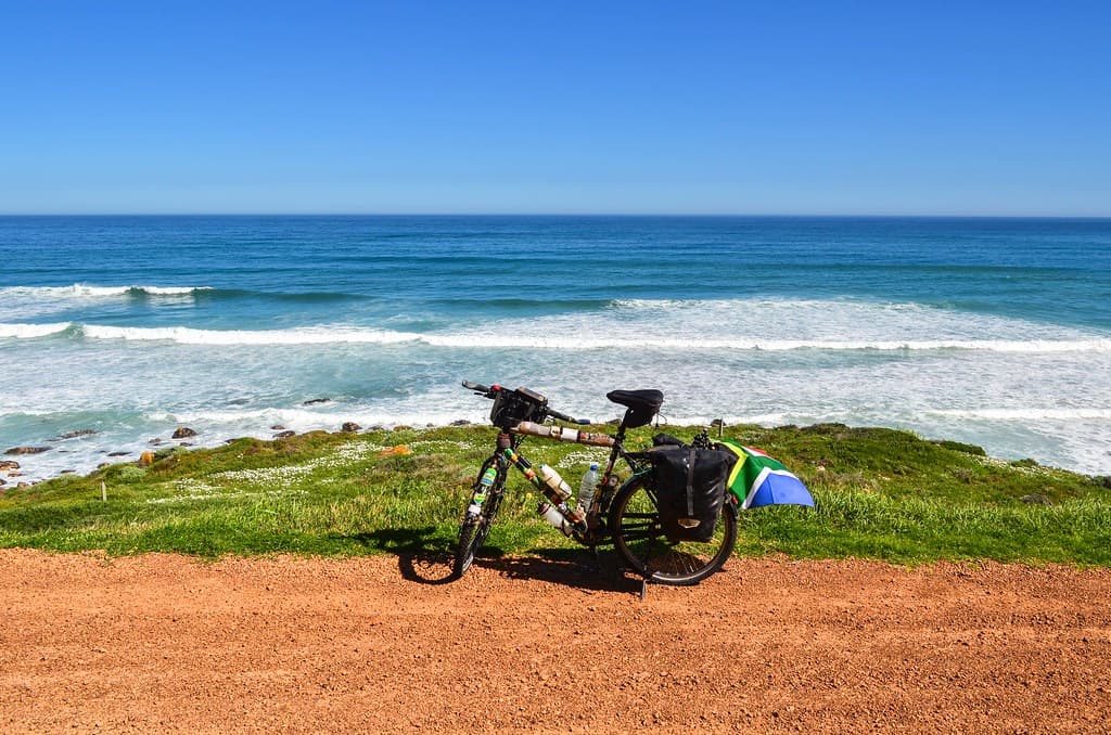 Cycling around the Cape Town peninsula, Scarborough