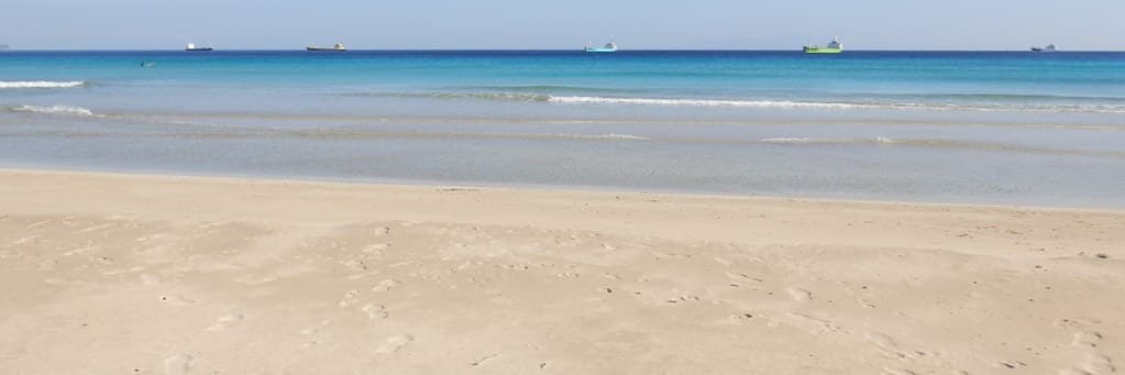 Shirahama Ohama Beach in Shimoda City, Shizuoka, Japan