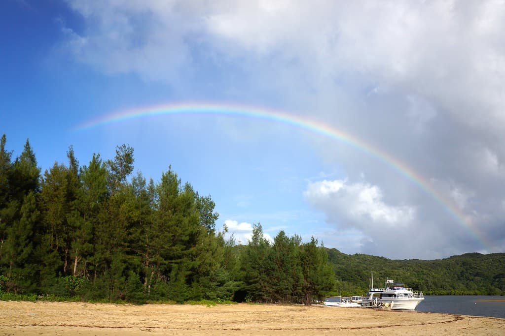 Nakama River Mouth Beach — photo by Kentaro Ohno