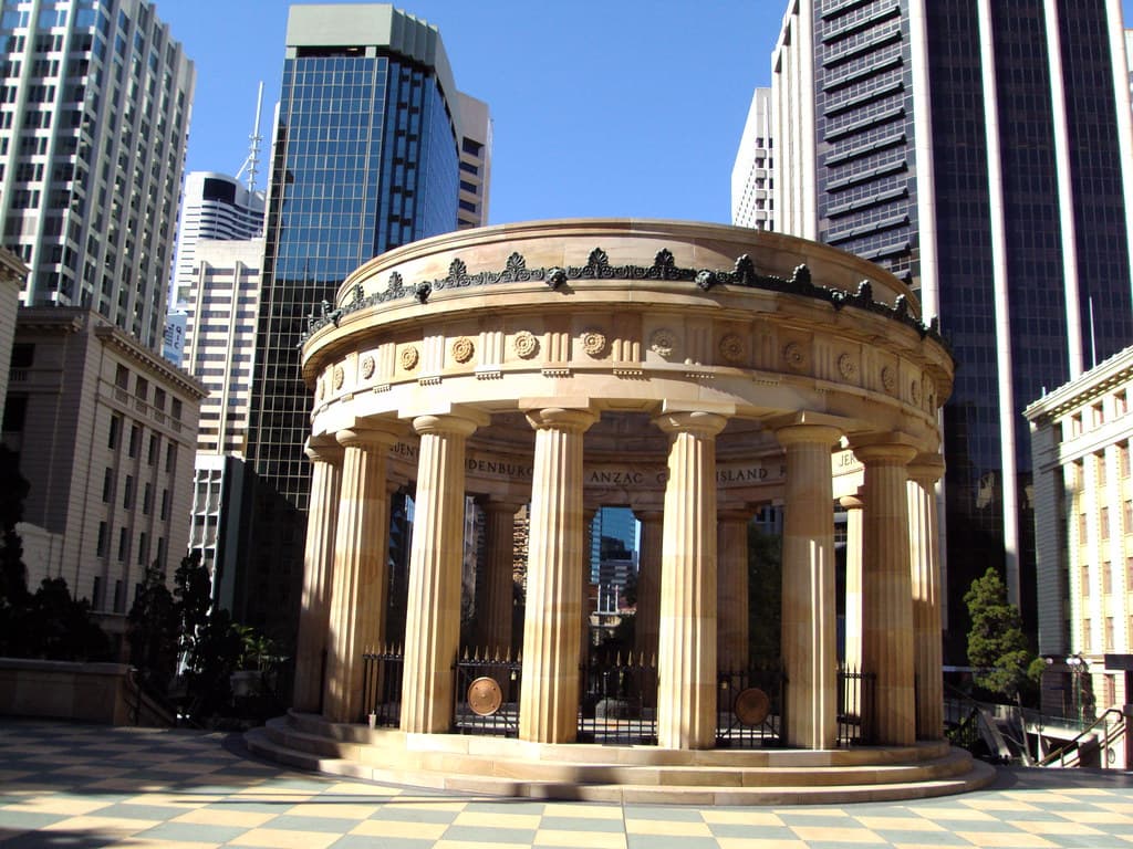 Brisbane War Memorial and Cenotaph.
