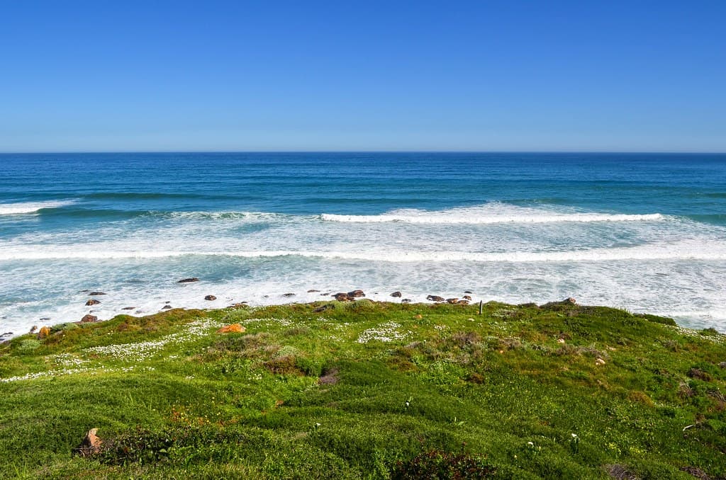 The ocean near Scarborough, Western Cape