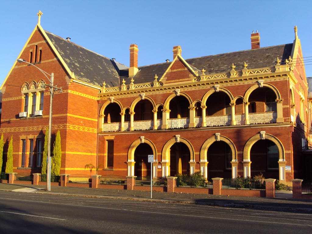 Ararat Catholic Convent. Built 1890. Now part of the local Catholic College .