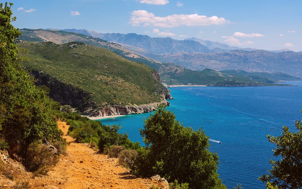 Gjilekë Beach — photo by Floating My Boat