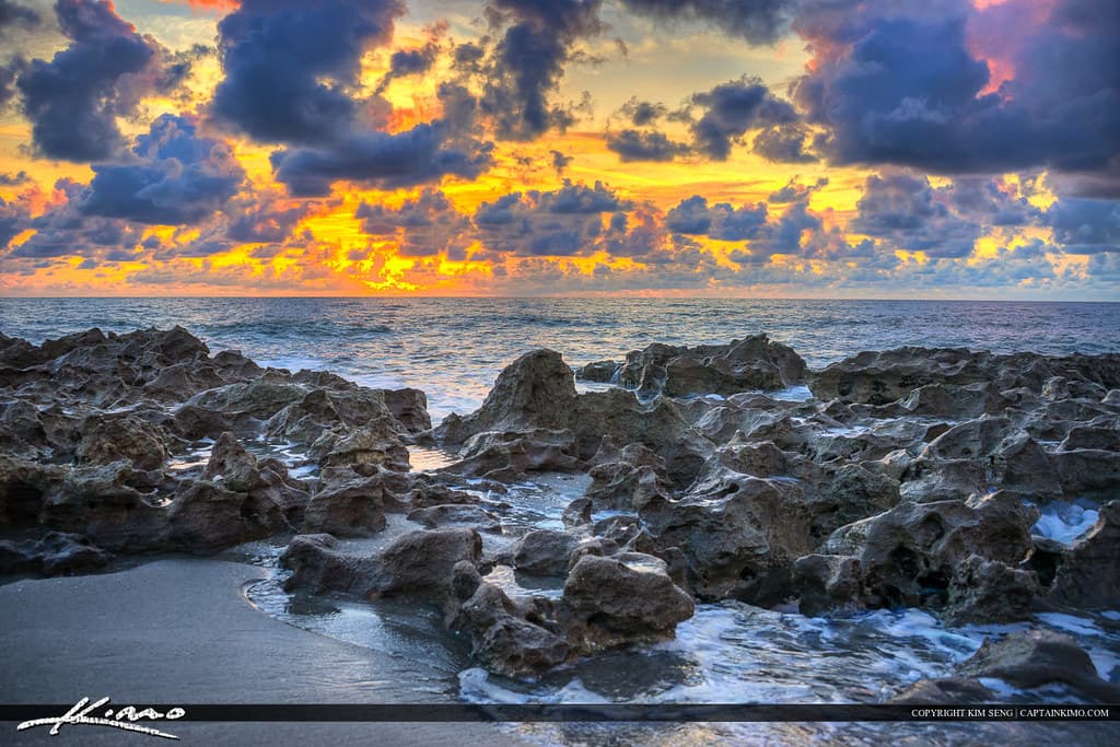 Beauitful Colors at Beach Coral Cove Park Florida