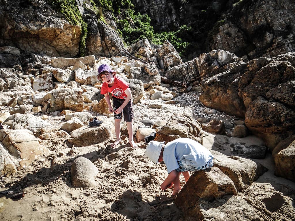 Henry and Ezra #2, Clifton Beach