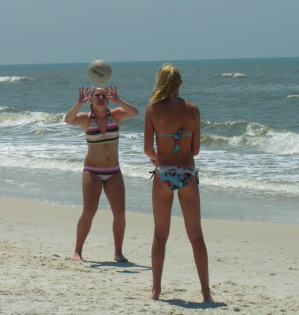 Volley Ball with No Net
