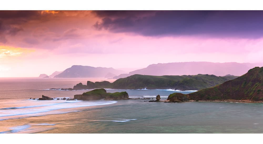 Kuta Beach Lombok High View