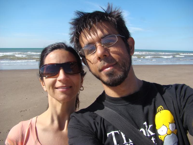 Pareja playera