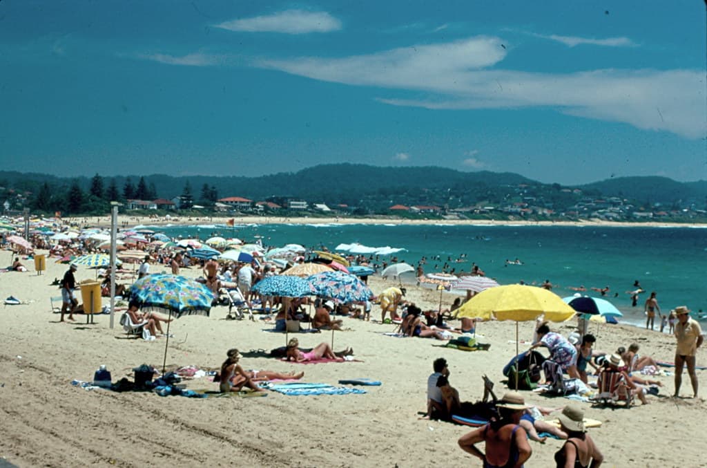 Terrigal Beach looking north to Wamberal
