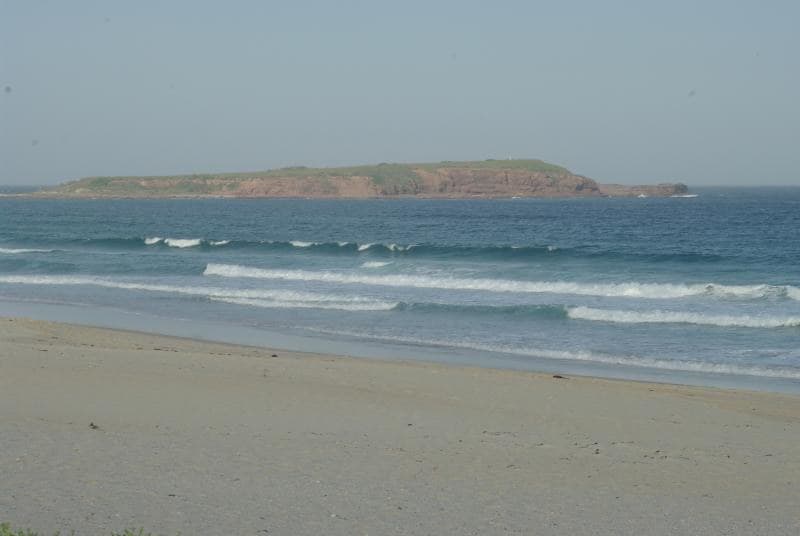 Warilla Beach looking to Windang Island NSW 2528