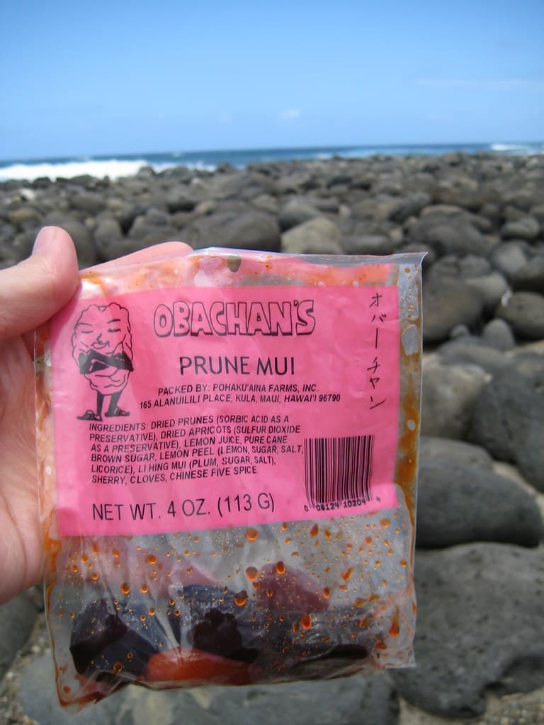 Halawa Beach Park, Moloka'i: Obachan's Prune Mui