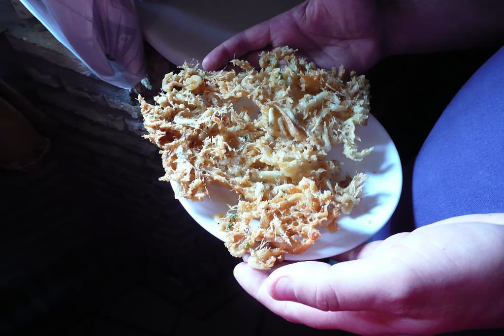 TORTILLA DE CAMARONES