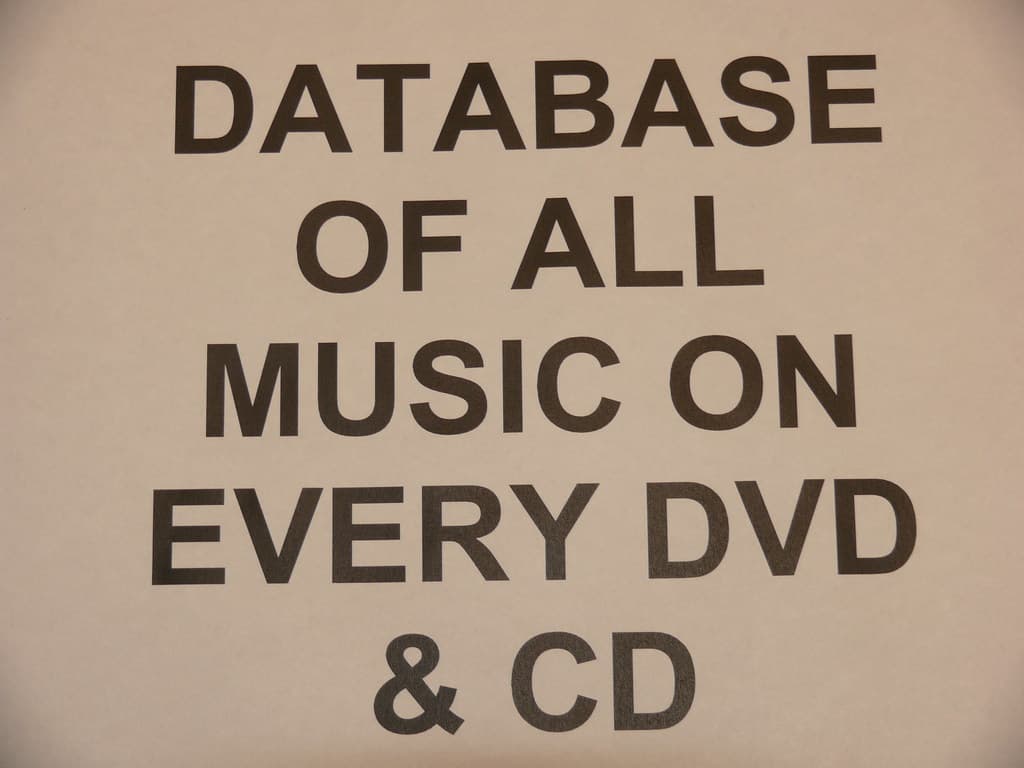 DATABASE - Searchable - of all music on all of Andre's DVD's & CD's