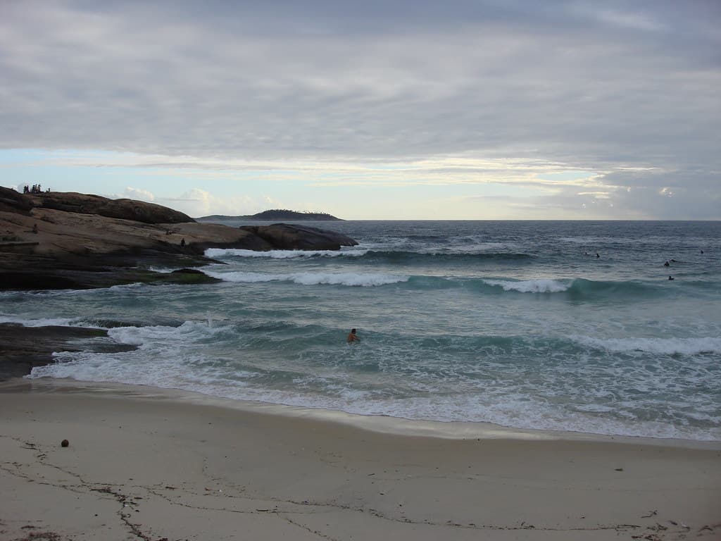 Leme beach