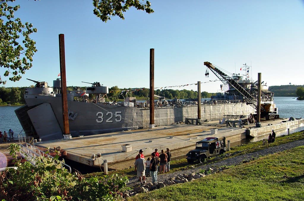 LST- 325 at Marietta