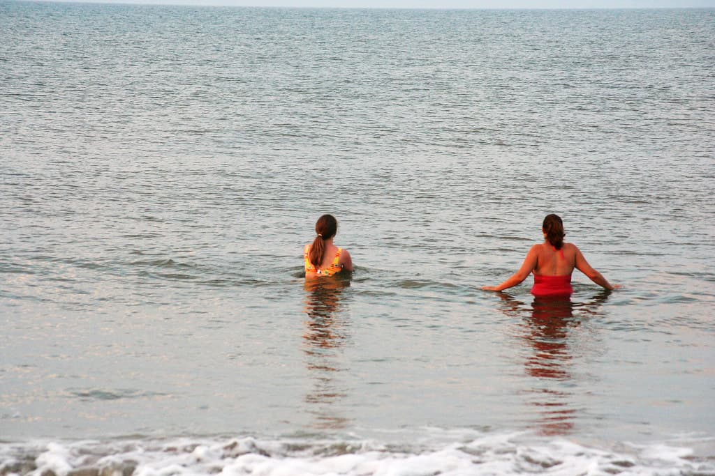 Sunday morning on the beach