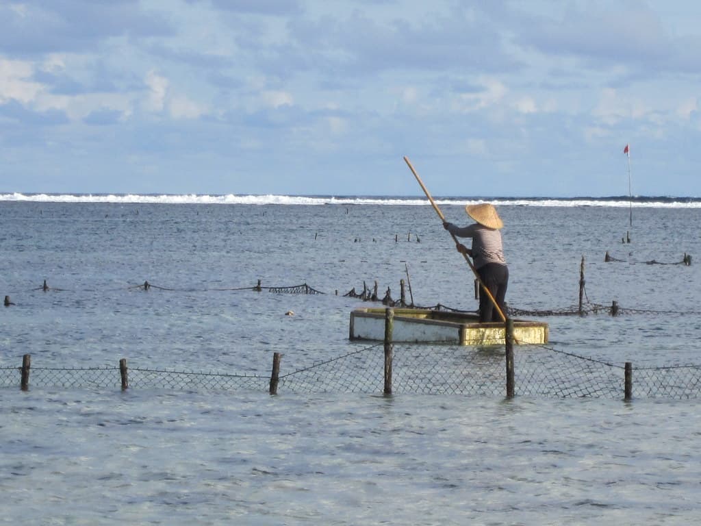 Fishing at Geger Beach - Bali