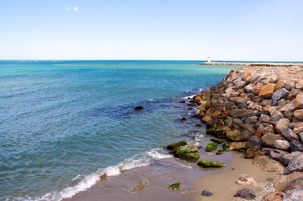 Plage du Barcarès — photo by hadrienl