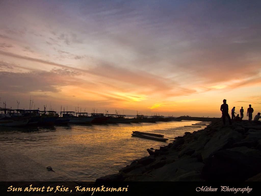 Sun about to Rise - Kanyakumari - India