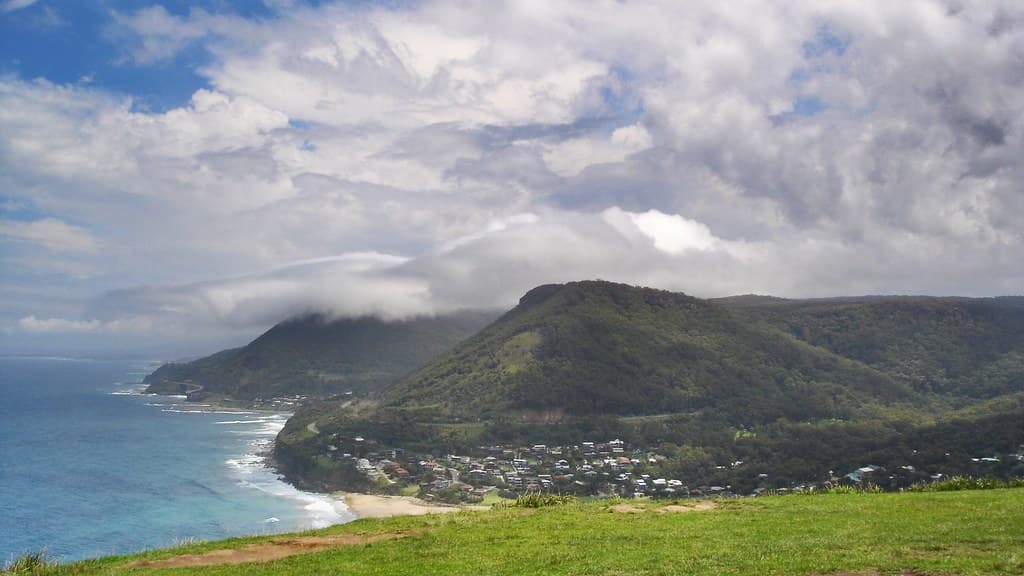 Stanwell Park from Bald Hill, Stanwell Tops, New South Wales, Australia