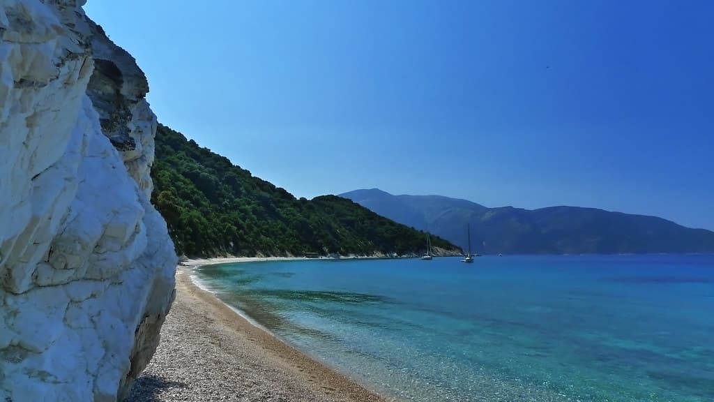 Gidaki Beach — photo by Spiros Vathis