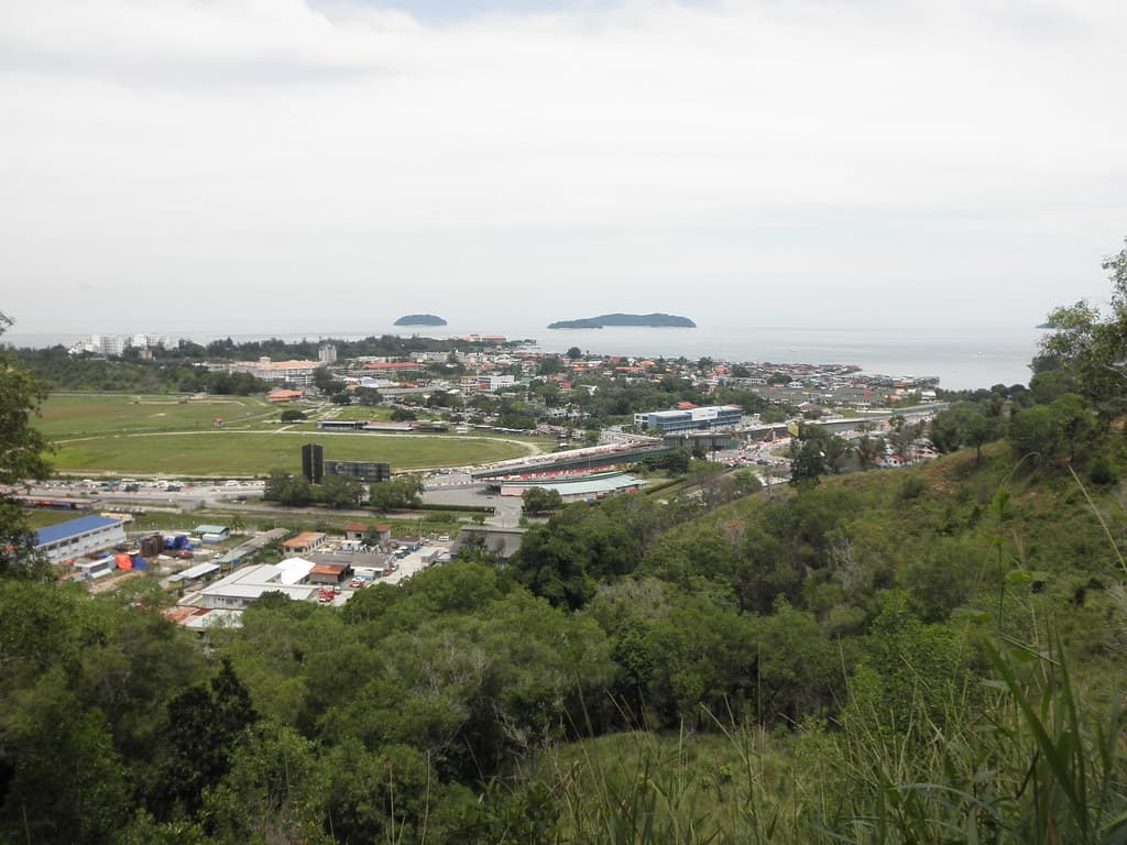 Stunning Sea View From Kepayan Ridge