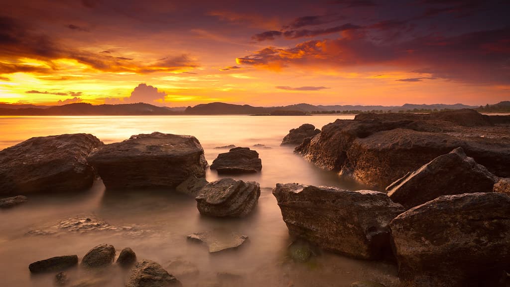 Night, Kuta Lombok Indonesia