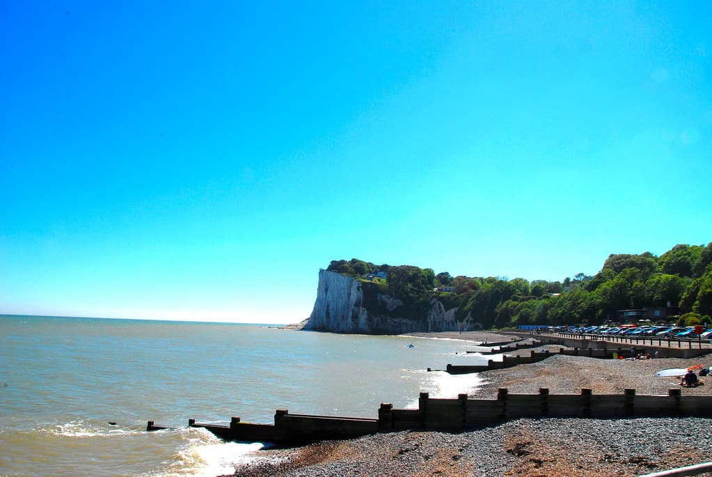 Looking Out to Sea at St Margaret-at-Cliffe