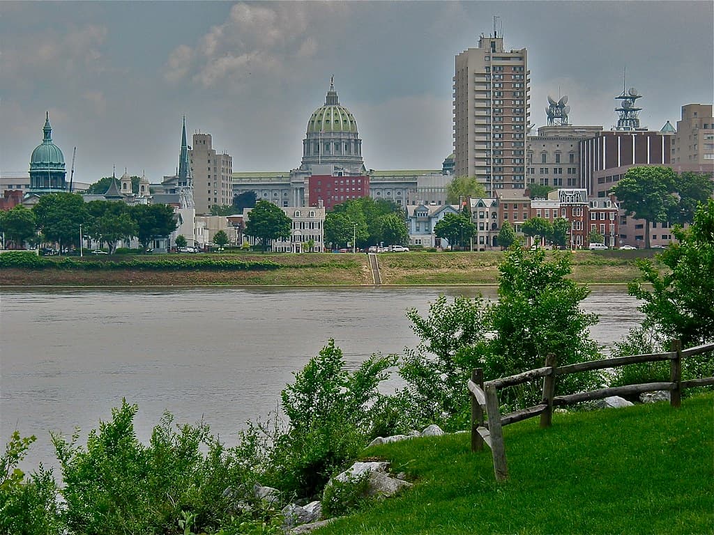 City Island – Harrisburg skyline