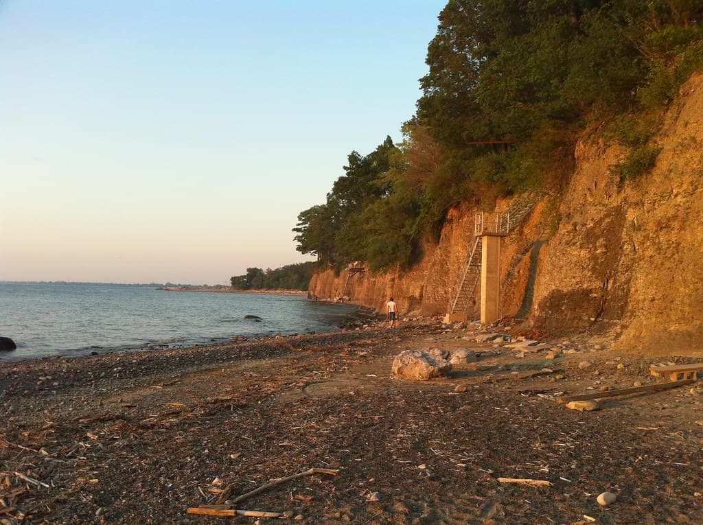 Lake Erie Bluffs Beach