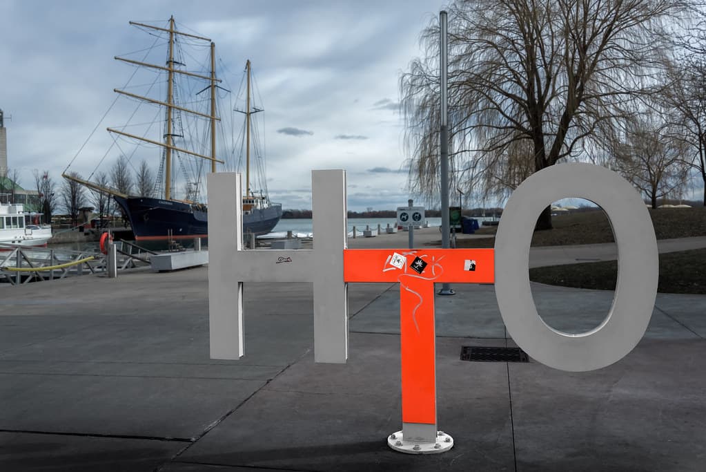 HTO Park Sign (Toronto, Ontario)