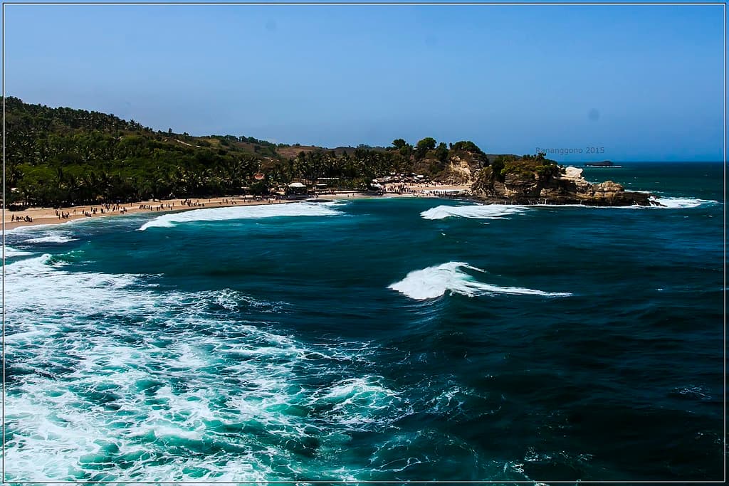Klayar beach, Pacitan, Indonesia