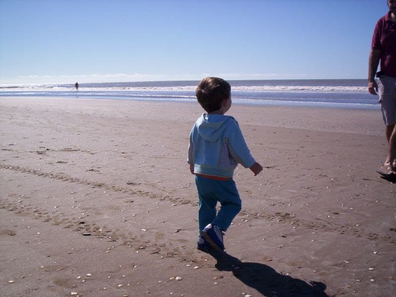 Nico...en la playa
