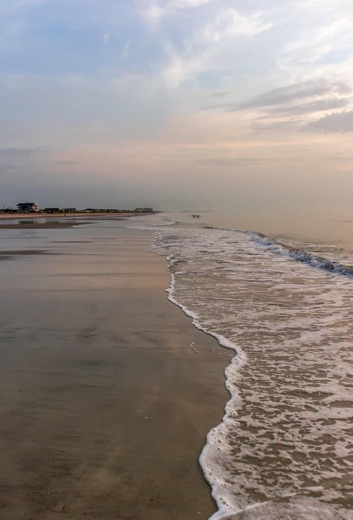 Sunrise Reflection on the beach