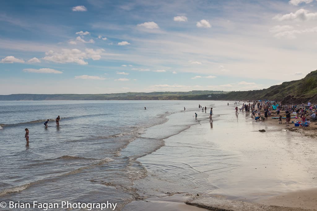 Filey Beach — photo by brianfagan